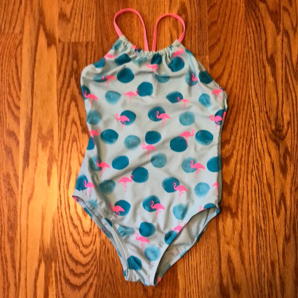 Blue bathing suit